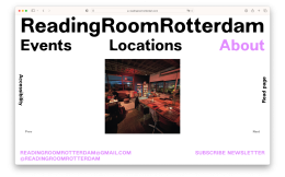 Reading Room Rotterdam