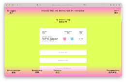 Chinees-Indisch Restaurant Stickeralbum